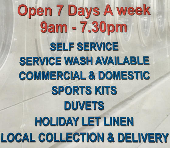St Austell launderette